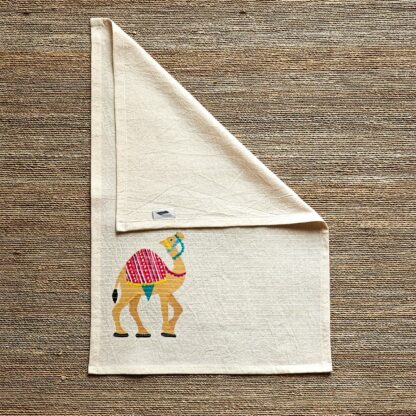Calyz Indian Camel Tea towel - Image 4